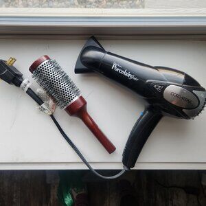 Blow Dryer & Round Bursh